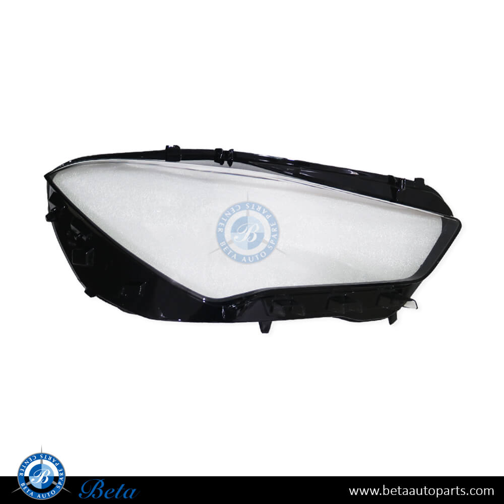 Right Side Headlamp Lens for Mercedes CLA-Class C118 2019-Up models, Part Number 1189064000 Right Side Headlamp Lens for Mercedes CLA-Class C118 2019-Up models, Part Number 1189064000